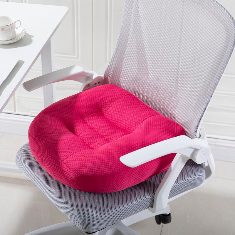 WSGJHB Seat Cushion Pillow for Office Chair/Car, Comfort Car Booster Seat Cushions for Short People Effectively Increase Field of View and Lower Back Fatigue Relief Adult Booster Chair Cushion - Image 4